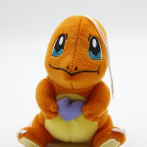 Glumanda sitzend mit Süßigkeit Plüschtier Pokemon Original Japan Banpresto