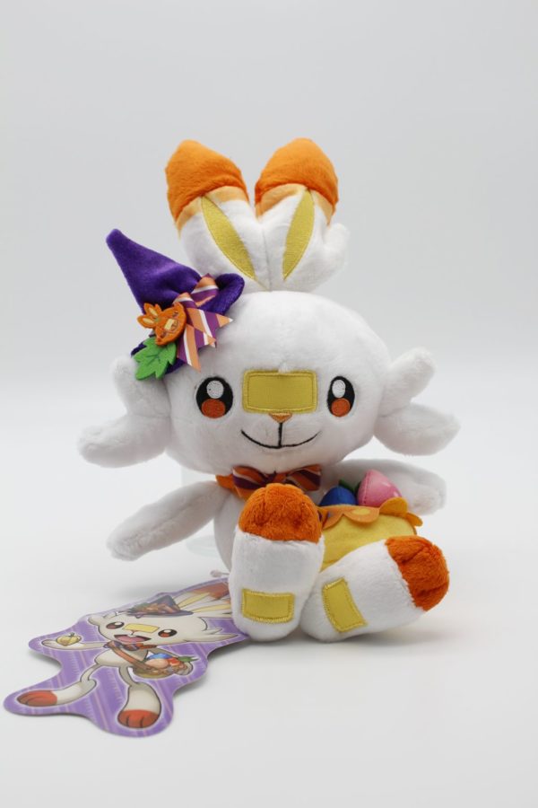 Hopplo Pumpkin Banquet Plüschtier Original Japan Pokemon Center 2021