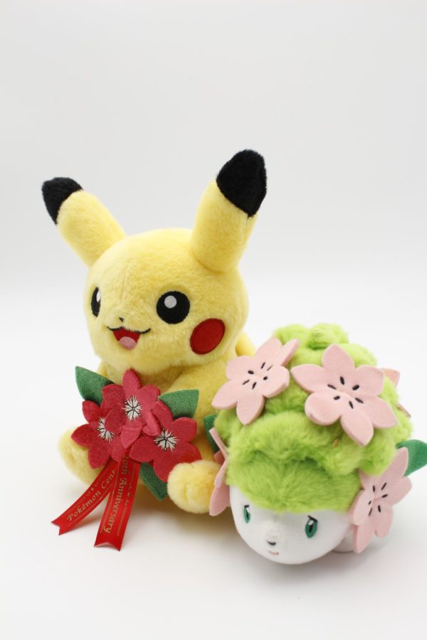 Pikachu Shaymin 20th Plüschtier Pokemon Original Japan Pokemon Center 2018 – Bild 2