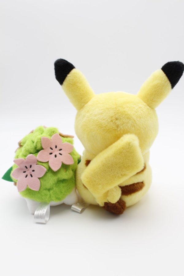 Pikachu Shaymin 20th Plüschtier Pokemon Original Japan Pokemon Center 2018 – Bild 3