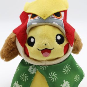 Pikachu Entei Poncho Plüschtier Pokemon Original Japan Pokemon Center 2015