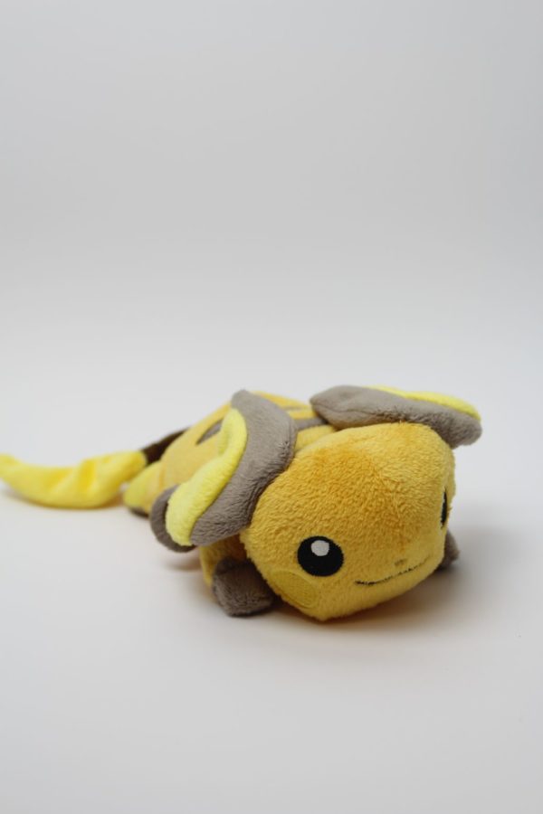Raichu kuttari mit Schild Plüschtier Pokemon Original Japan Pokemon Center 2015