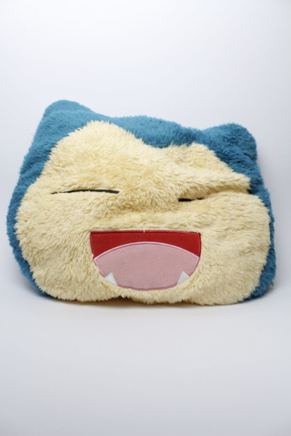 Relaxo Kuschelfell Kissen Plüschtier Pokemon Original Japan Banpresto