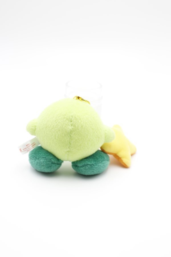 Kirby grün Stern Anhänger Plüschtier Original SK Japan Nintendo – Bild 2