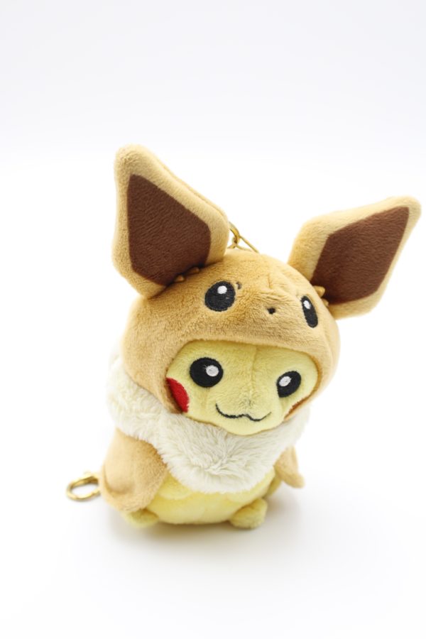 Pikachu Evoli Mascot Plüschtier Original Japan Pokemon Center 2018