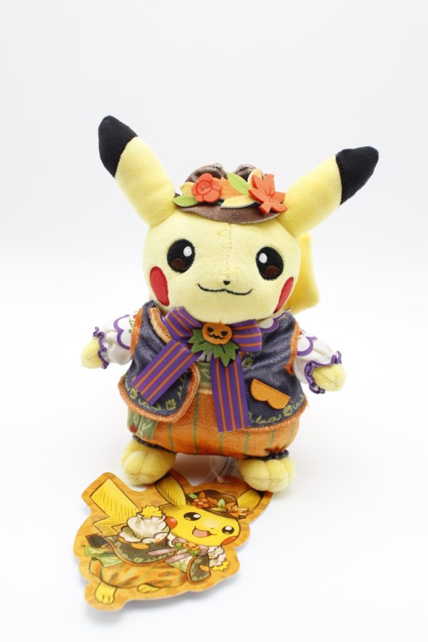 Pikachu Halloween Harvest Festival Plüschtier Original Japan Pokemon Center