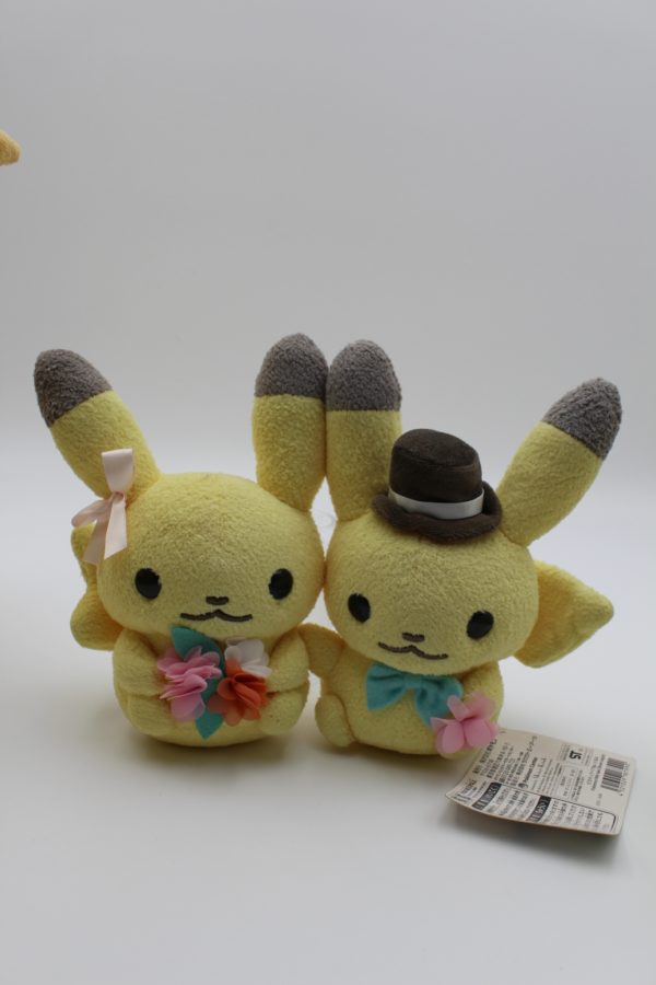 Pikachu little tales pair Plüschtier Original Japan Pokemon Center 2016
