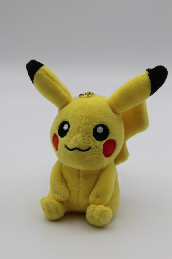 Pikachu Mascot Anhänger Plüschtier Original Japan Pokemon Center 2017