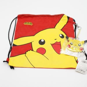 Pikachu Beutel Rot Handtuch Pokemon Original Japan Banpresto