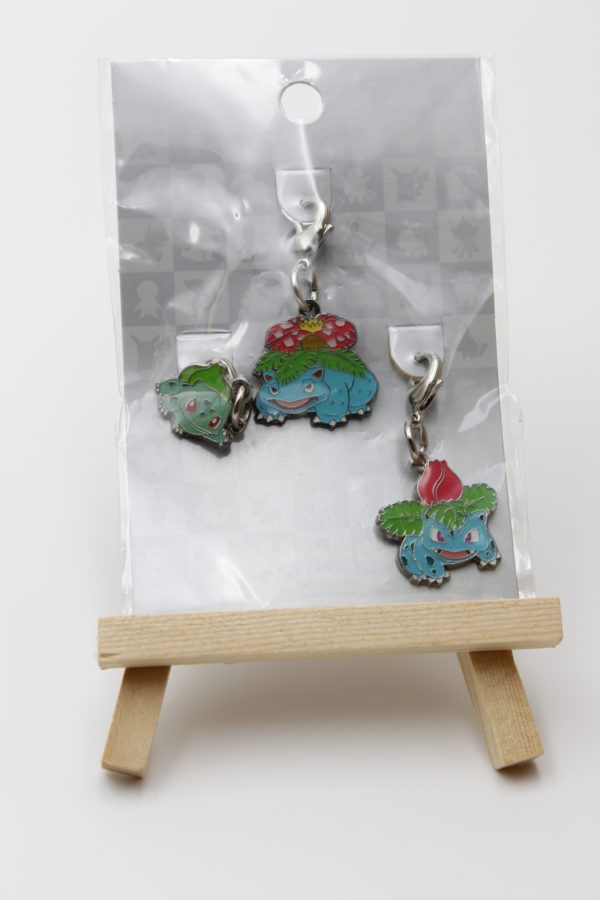 Bisasam Bisaknosp Bisaflor Schlüsselanhänger Original Japan Pokemon Center 2011
