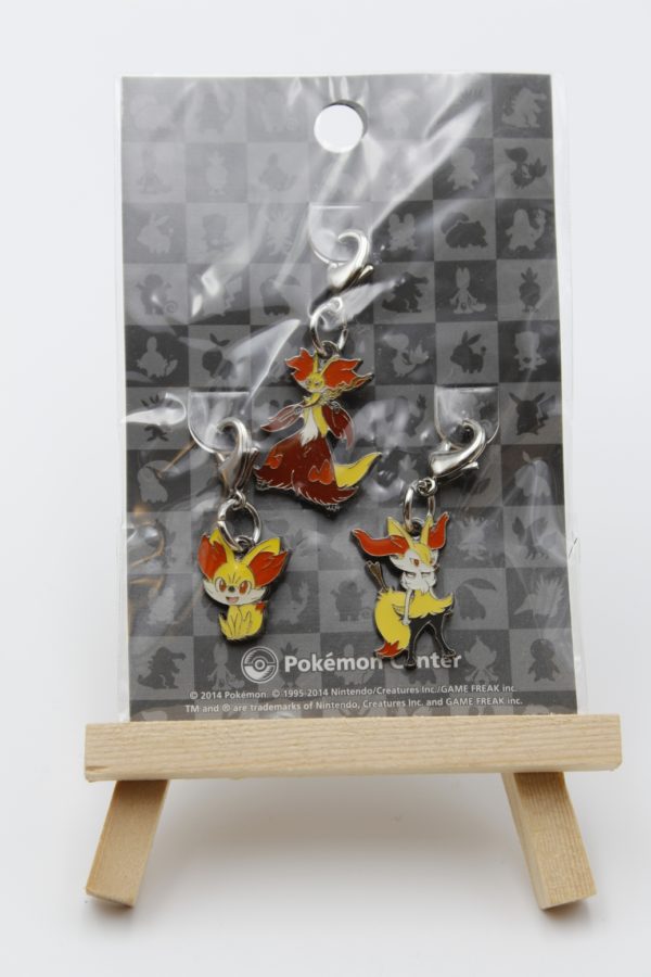 Fynx Rutena Fennexis Schlüsselanhänger Original Japan Pokemon Center 2014