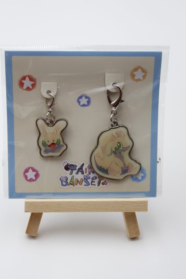 Viscora Viscogon Taiki-Bansei Schlüsselanhänger Original Japan Pokemon Center