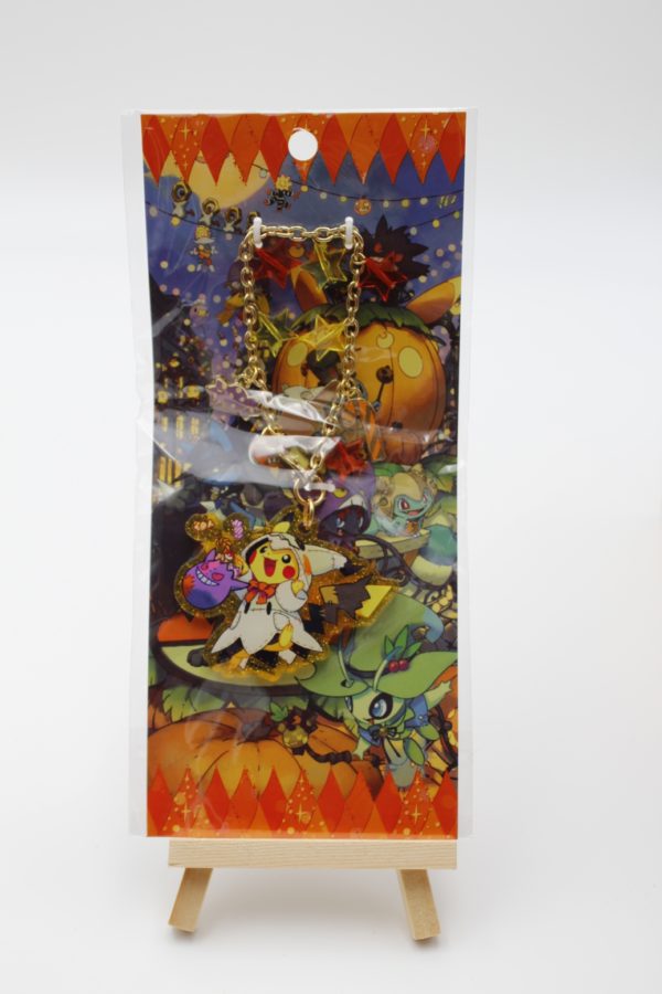 Pikachu Halloween Acryl Schlüsselanhänger Original Japan Pokemon Center 2019