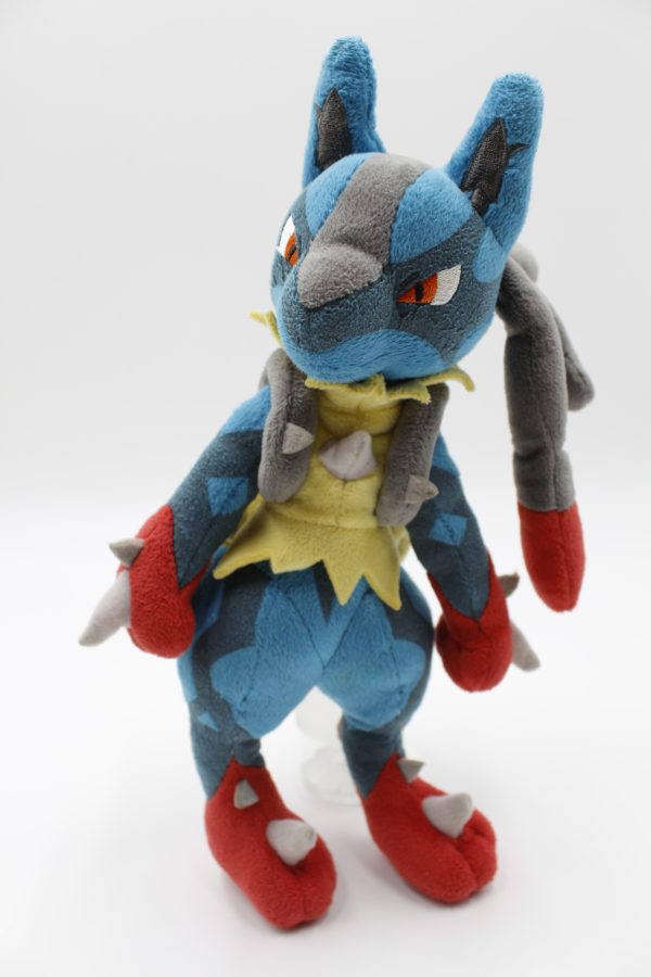 Lucario Mega Plüschtier Original Japan Pokemon Center 2014 B-Ware