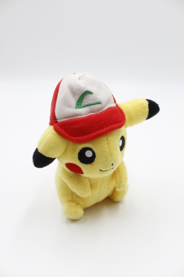 Pikachu Ash Mütze Plüschtier Original Japan Pokemon Center 2017
