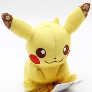 Pikachu ChirimenPlüschtier Original Japan Pokemon Center 2017