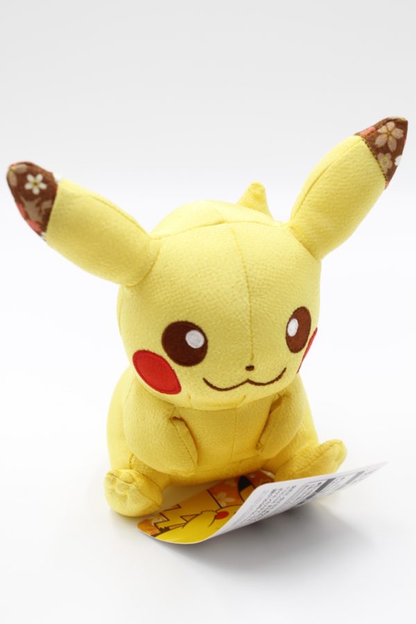 Pikachu ChirimenPlüschtier Original Japan Pokemon Center 2017