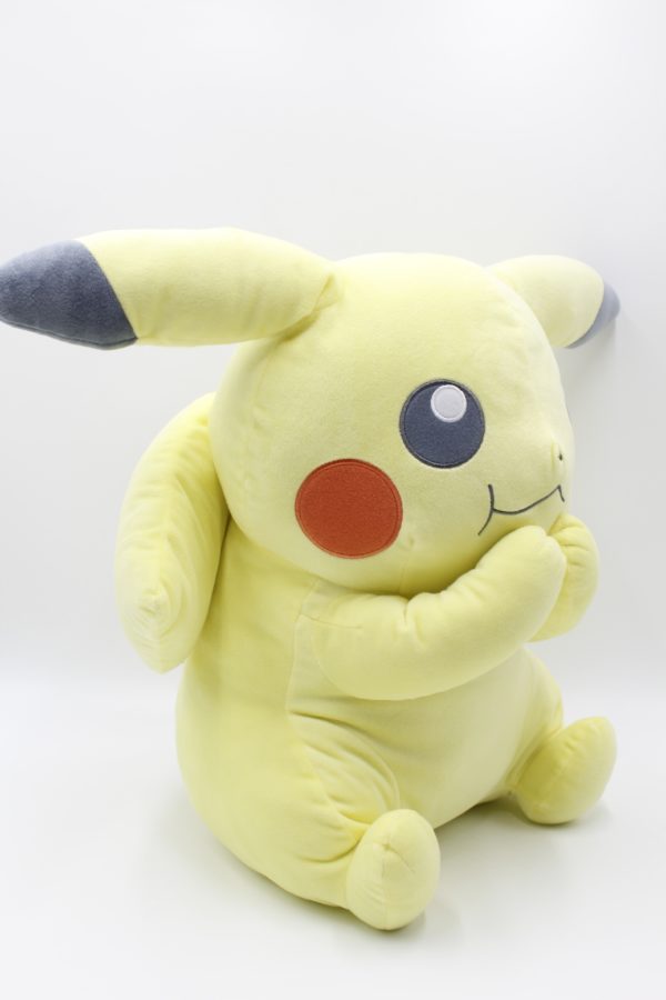 Pikachu lebensgroß Plüschtier Pokemon Original Japan Bandai Spirits Welcome to 2024 – Bild 2