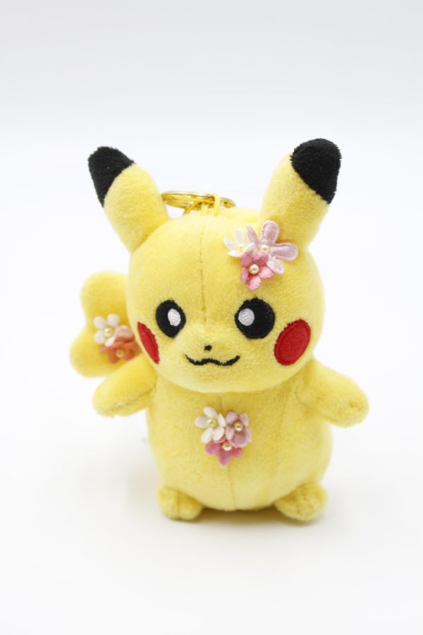 Pikachu Mascot Flowers Plüschtier Original Japan Pokemon Center 2018