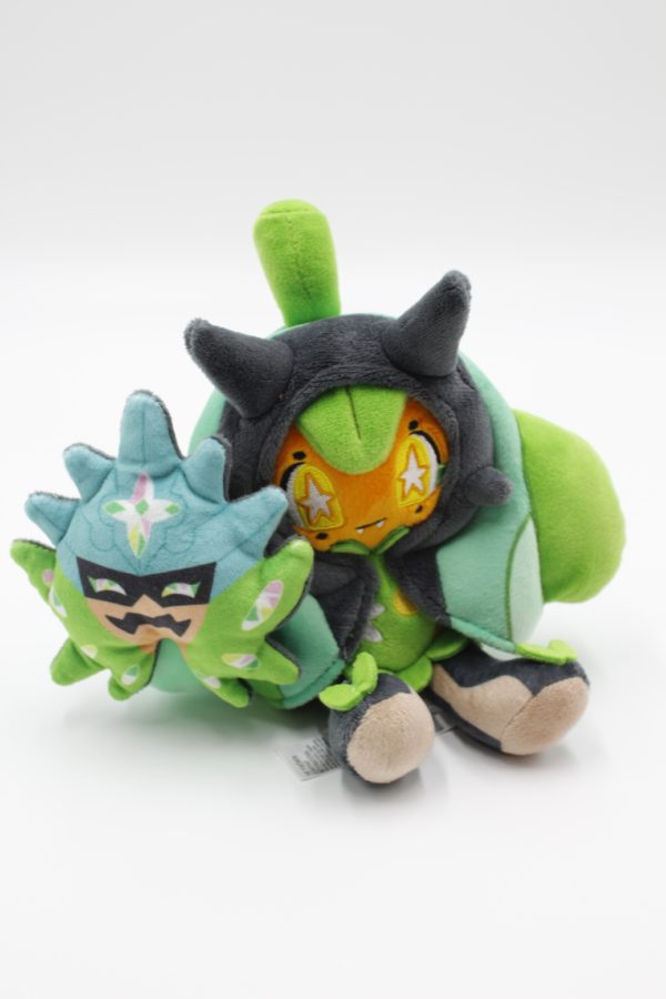 Ogerpon türkisgrüne Maske Dolls Plüschtier Original Japan Pokemon Center 2024