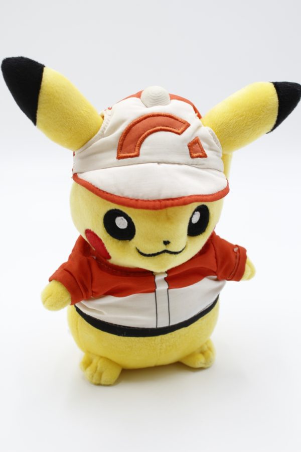 Pikachu Sportswear Let's Go! Plüschtier Original Japan Pokemon Center 2018