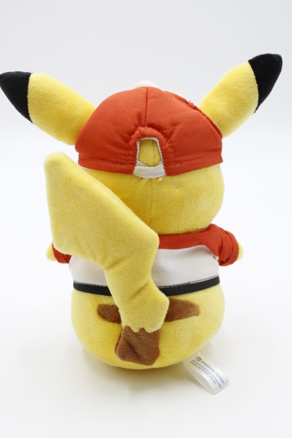 Pikachu Sportswear Let's Go! Plüschtier Original Japan Pokemon Center 2018 – Bild 2