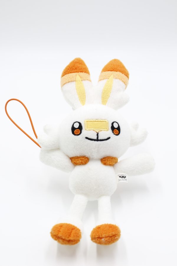 Hopplo Grabling Plüschtier Pokemon Original Japan Banpresto B-Ware