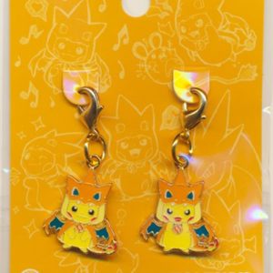 Pikachu Poncho Glurak Mega Tokyo Schlüsselanhänger Original Japan Pokemon Center 2014