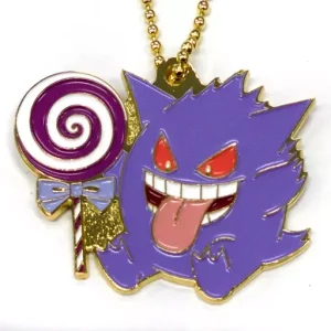 Gengar Metal Charm Dramatic Collection Schlüsselanhänger Original Japan Bandai Spirits