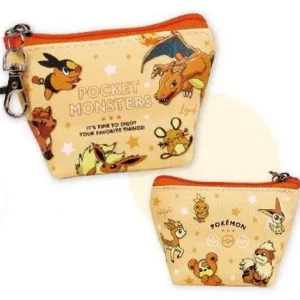 Glurak Dedenne Mini Pouch Original Japan 2022