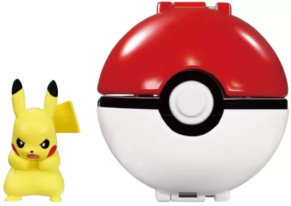 Pikachu Pokederuze Pokeball Original Japan Pokemon Takara Tomy