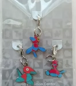 Porygon 2-Z Schlüsselanhänger Original Japan Pokemon Center 2011