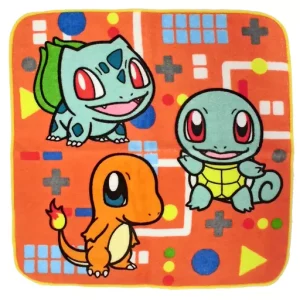 Schiggy Bisasam Glumanda Hand Towel Original Japan Pokemon Center 2013