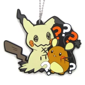 Mimigma Dedenne Rubber Strap Schlüsselanhänger Original Japan Pokemon Center