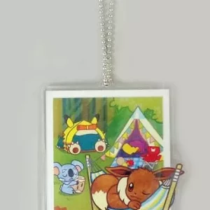 Evoli Summer Life Acryl Schlüsselanhänger Original Japan Pokemon Center