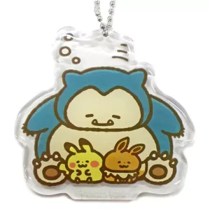 Relaxo Yurutto Acryl Charm Schlüsselanhänger Original Japan Pokemon Center