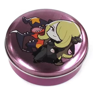 Knakrack Cynthia Round Can Original Japan Pokemon Center