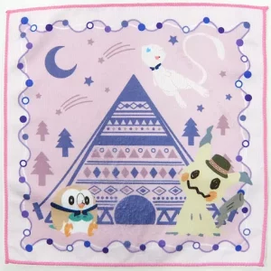 Mimigma Night Camp Hand Towel Original Japan Pokemon Bandai Spirits