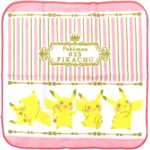 Pikachu Pink Hand Towel Sword/Shield Original Japan Bandai Spirits