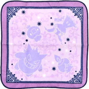 Gengar Purple Hand Towel Sword/Shield Original Japan Bandai Spirits