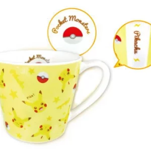 Pikachu Face Pattern Mug Cup Tasse Original Japan Pokemon