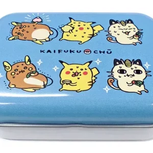 24 Jikan Chu Blau Square Can Original Japan Pokemon Center
