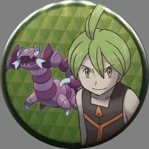 Piondragi Herbaro Badge Original Japan Pokemon Center