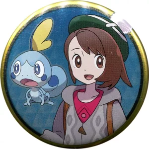 Memmeon Yuri Badge Original Japan Pokemon Center 2020
