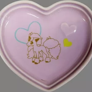 Galar Ponita Stacking Heart Plate Original Japan Pokemon Bandai Spirits