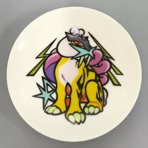 Raikou Plate Collection Original Japan Pokemon Center 2023