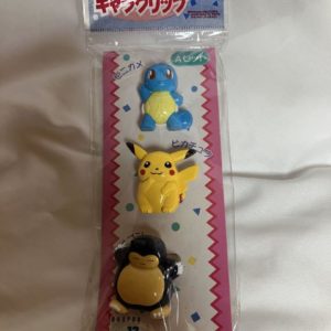 Schiggy Pikachi Relaxo Clips Original Japan Tomy Rar