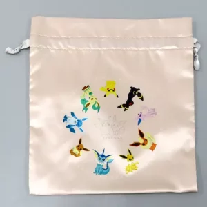 Evolitionen Brilliant Diamond Design Beutel Pouch Pokemon Original Japan Banpresto 3