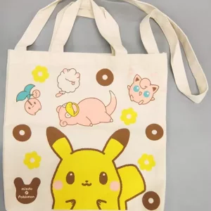 Pikachu Flegmon Misdo Tote Bag Beutel Original Japan Pokemon
