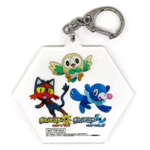 Bauz Flamiau Robball Ultra Sonne Schlüsselanhänger Original Japan Pokemon Center 2017